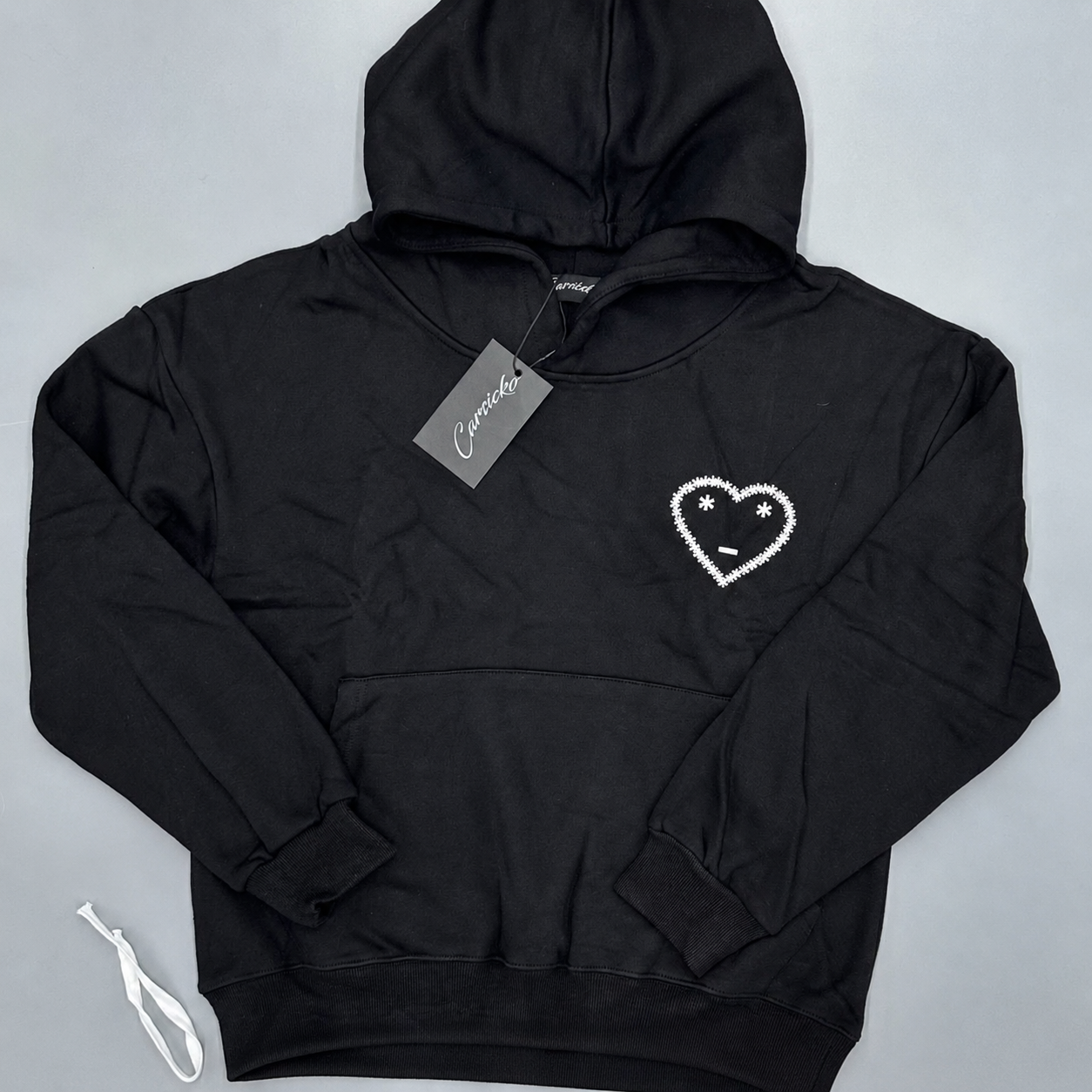 LOVE HOODIE - BLACK image 0