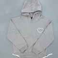 LOVE HOODIE - GREY image 0