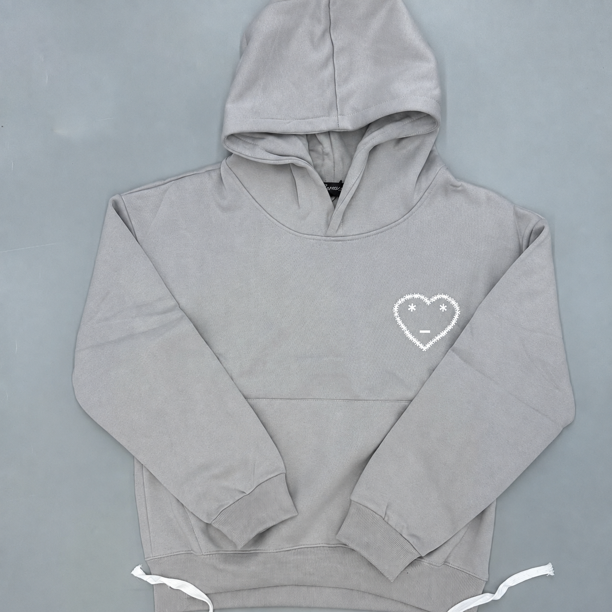 LOVE HOODIE - GREY image 0