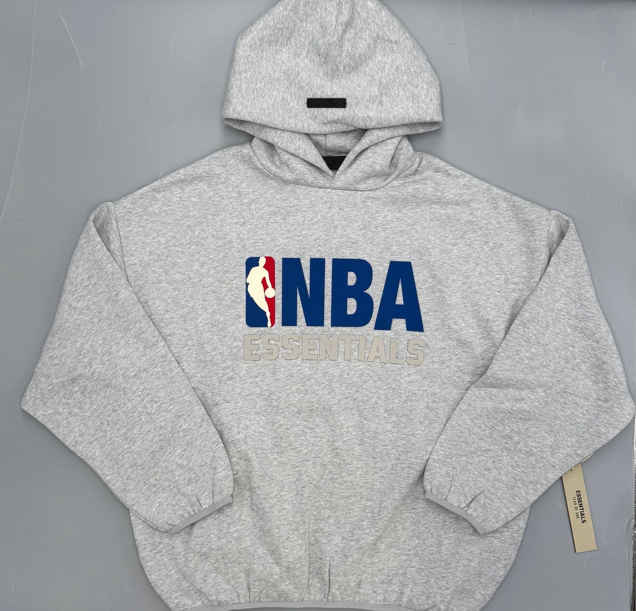 NBA HOODIE - LIGHT HEATHER image 0