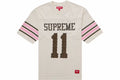 Studded Football Top Beige