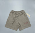 FW24 SHORTS - DARK HEATHER/RED image 0