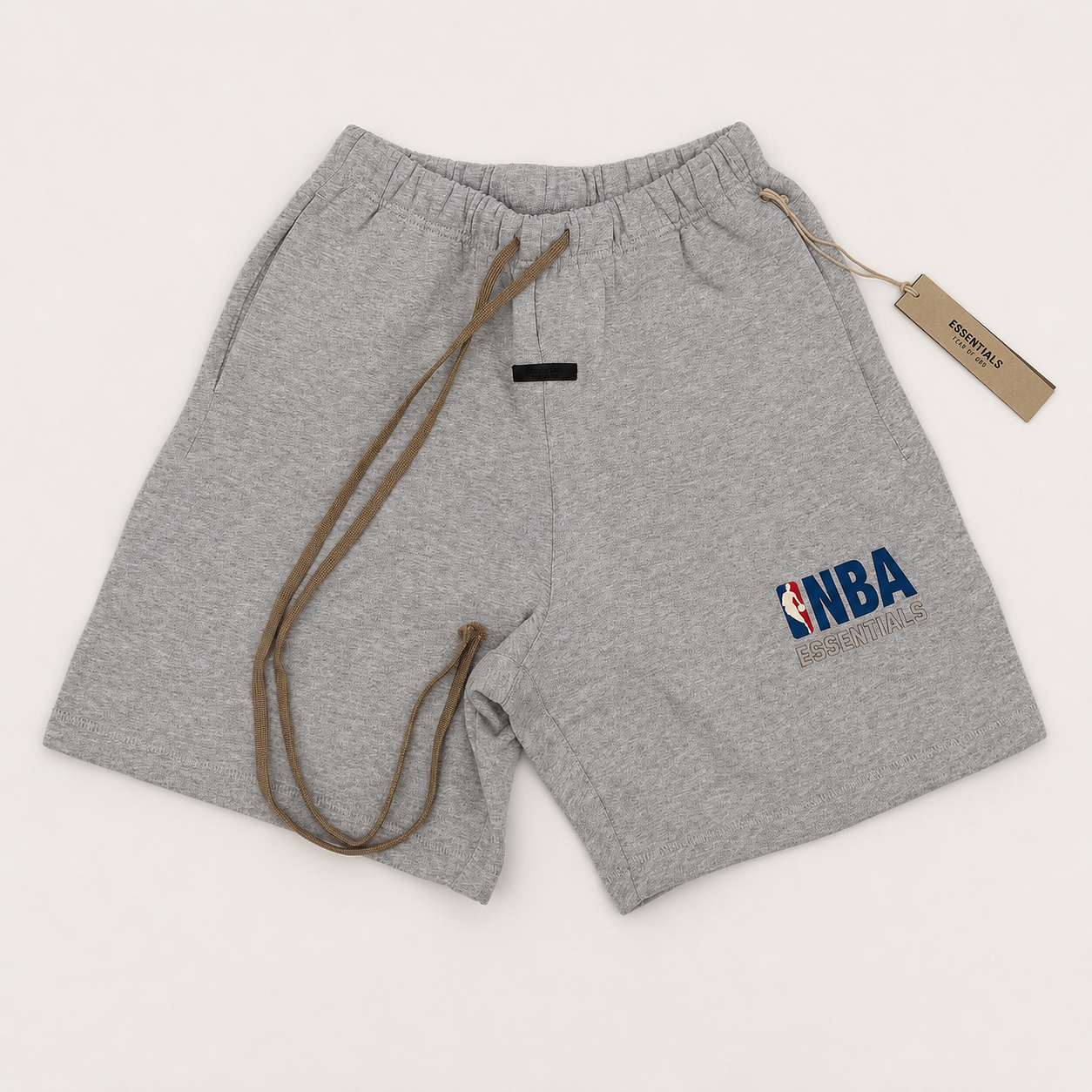 NBA SHORTS - LIGHT HEATHER image 0