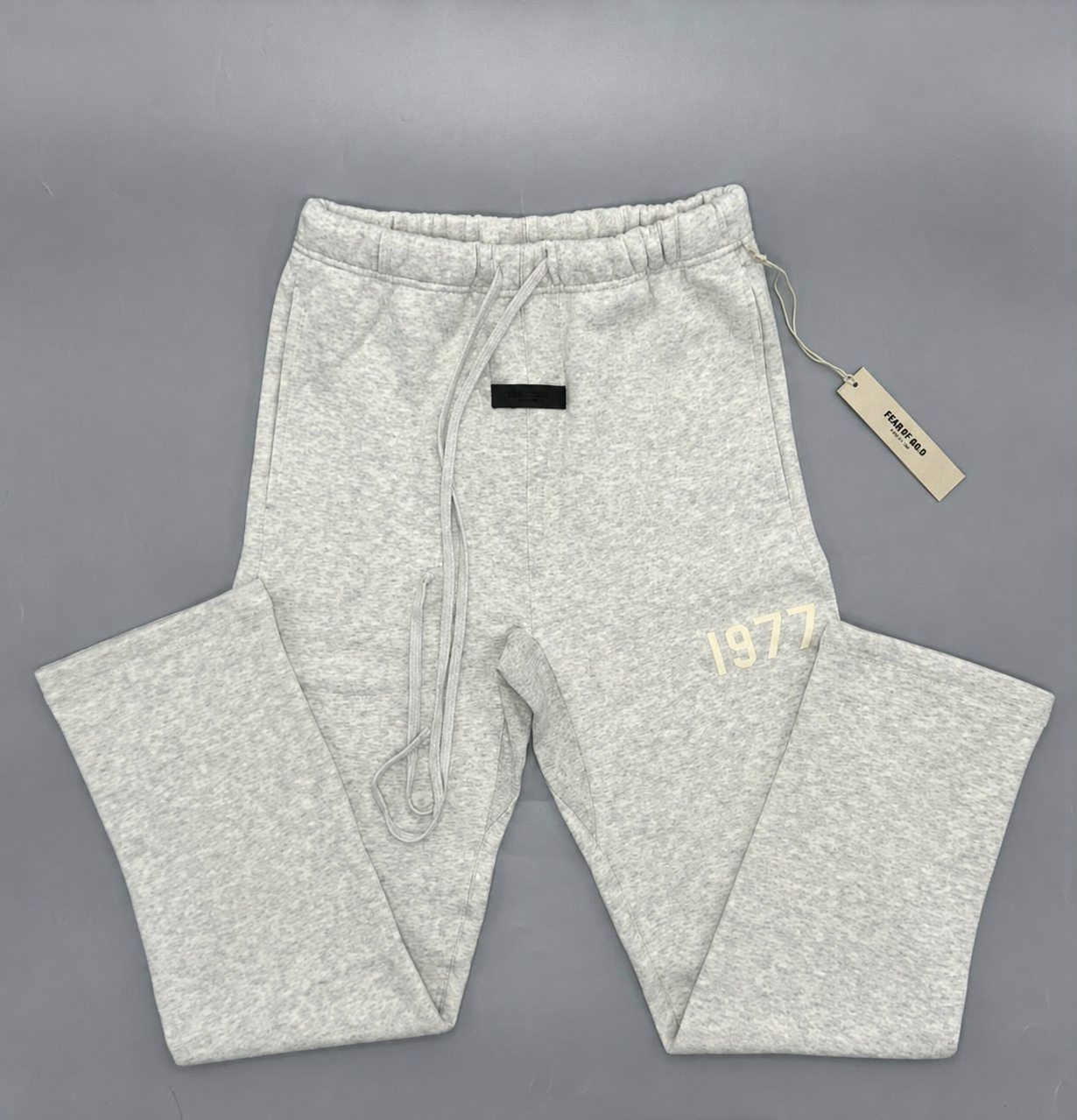 1977 RELAXED JOGGERS - LIGHT OAT image 0