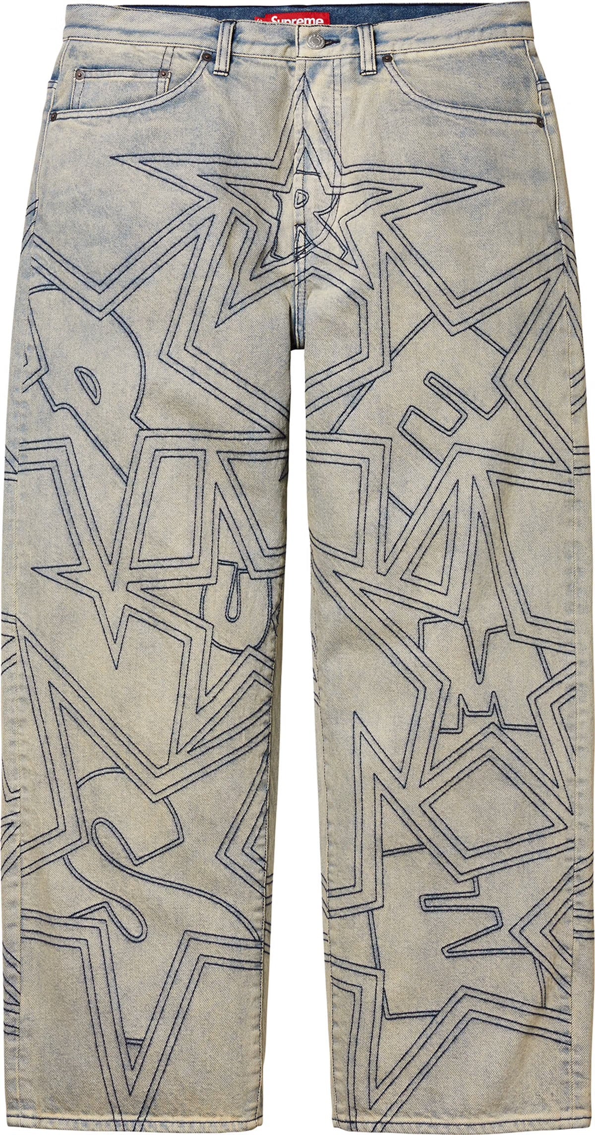 Stars Baggy Jeans