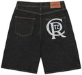 Washed Black Denim
