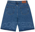 Royal Laser Denim Shorts