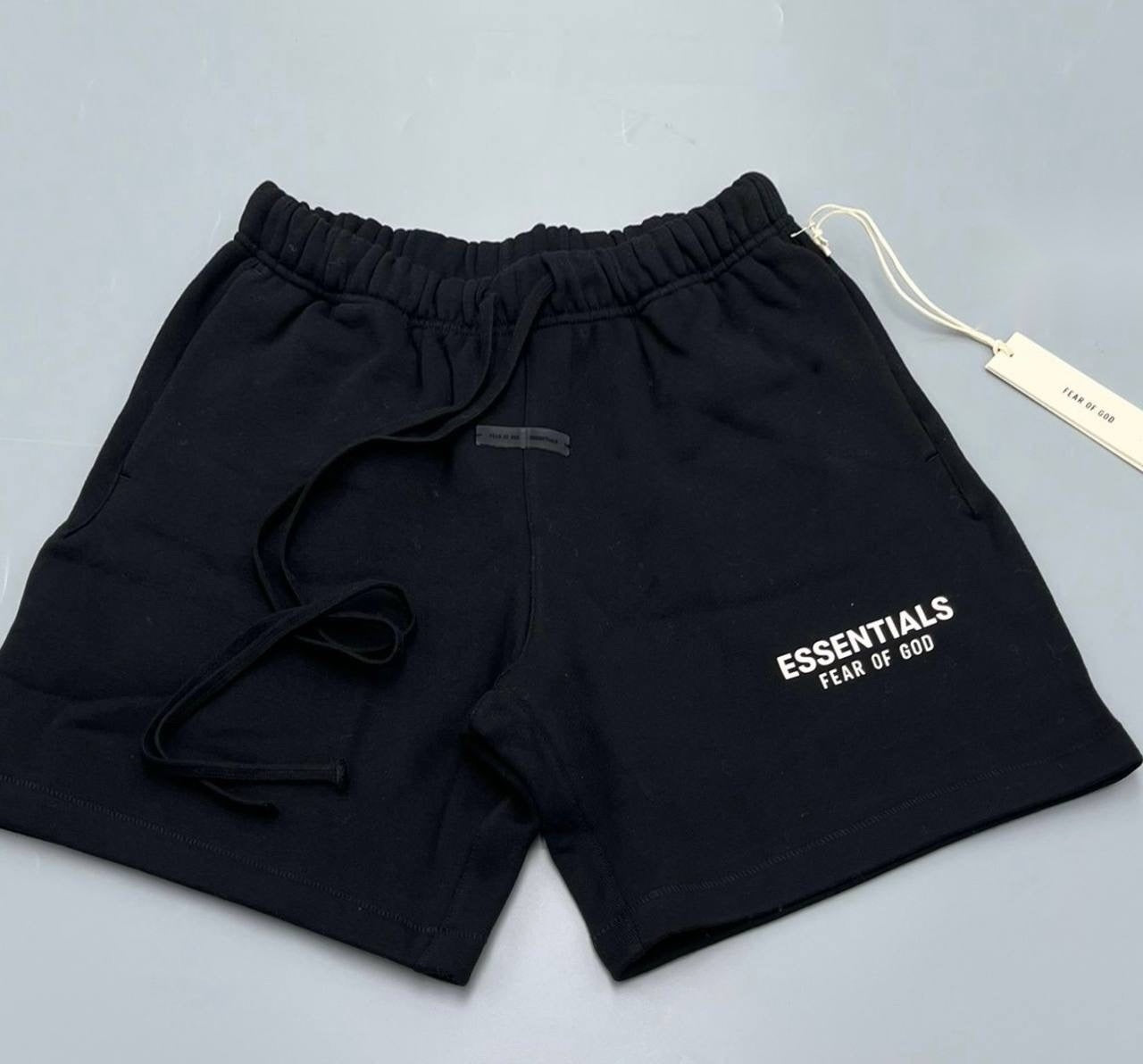 SS25 SHORTS - JET BLACK/WHITE image 0