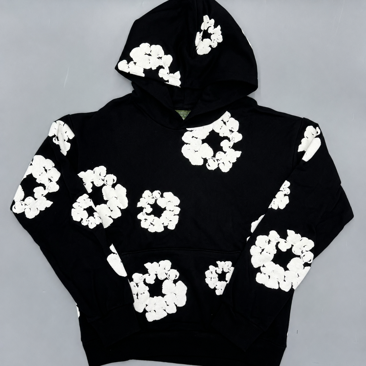 DT HOODIE - BLACK/WHITE image 0