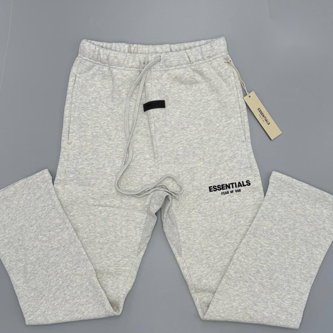 SS22 RELAXED JOGGERS - LIGHT OAT image 0