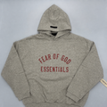 FW24 HOODIE - DARK HEATHER/RED image 0