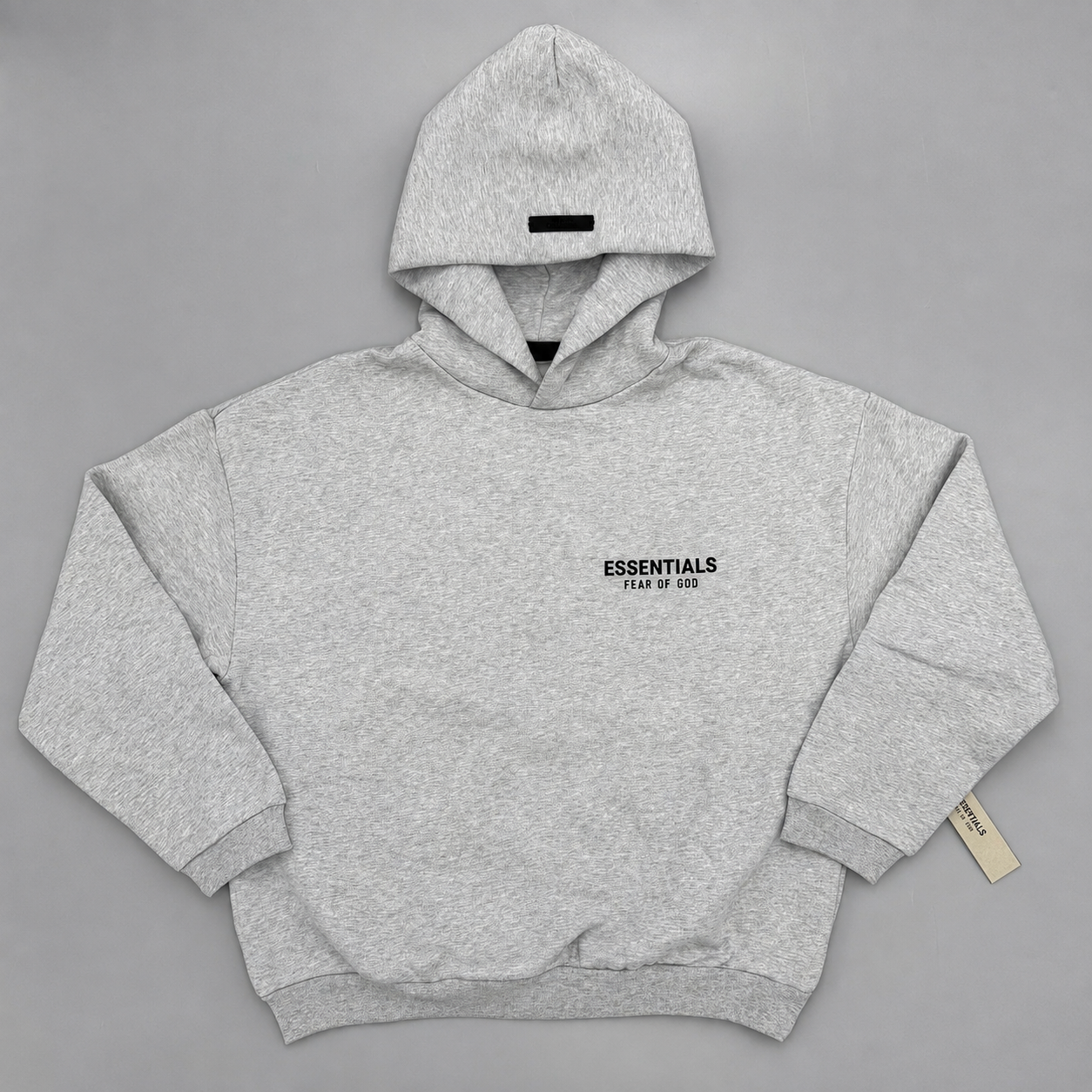 SS25 HOODIE - LIGHT HEATHER GREY image 0