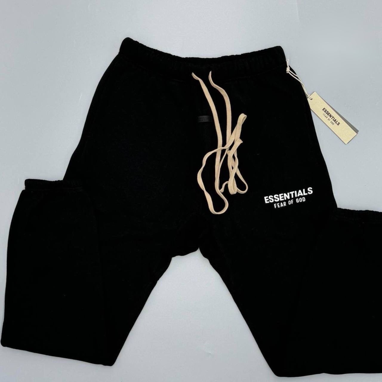 SS25 JOGGERS - BLACK/WHITE image 0